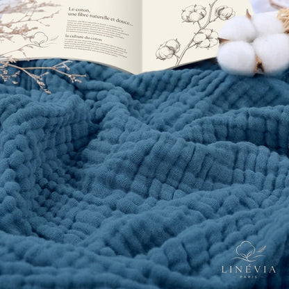 La Couverture en Mousseline de Coton