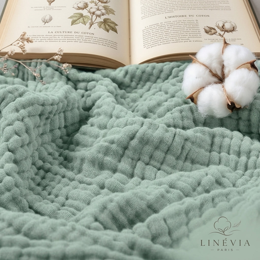 La Couverture en Mousseline de Coton